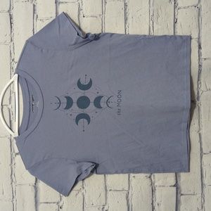 American Eagle Outfitters Crop The Moon Junior's Women's Size Medium